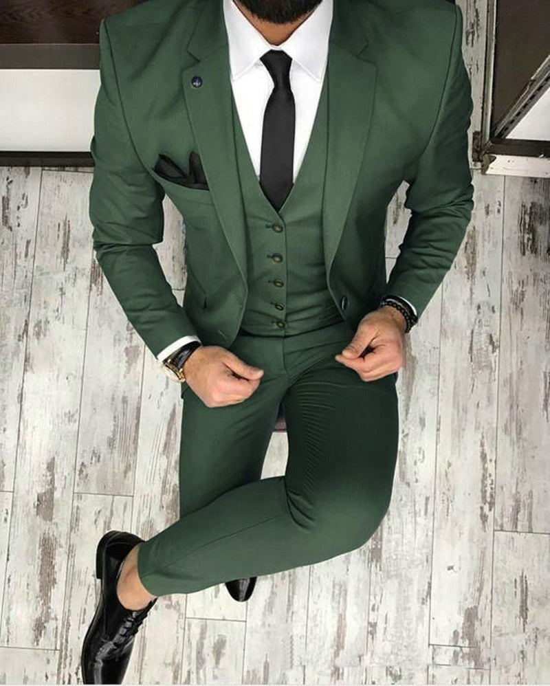 Fashion Classyby Green Groomsmen WeddingSuits Prom Suits Homecoming Ou – classbydress