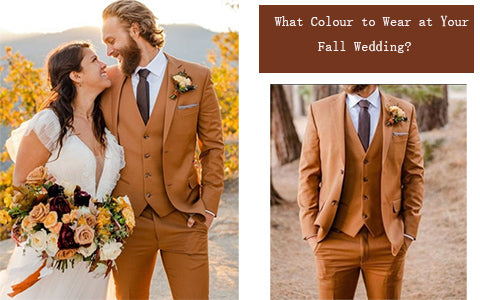 The Best Suits Colors for Men’s Fall Wedding