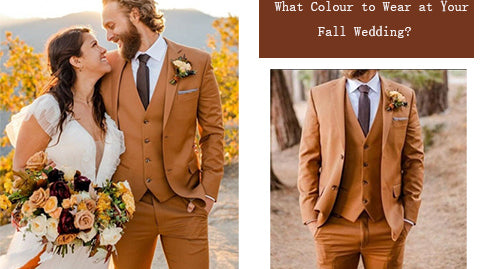 The Best Suits Colors for Men’s Fall Wedding