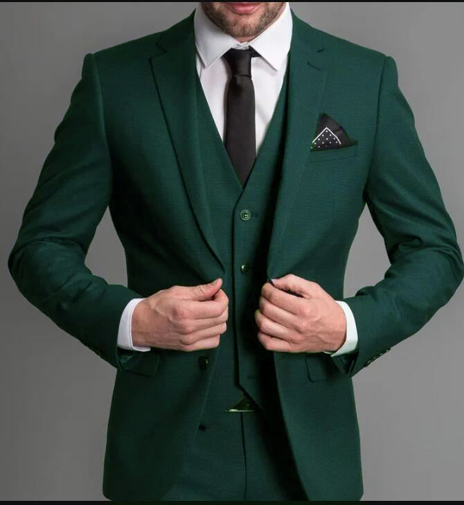 Emerald Green Prom Suits