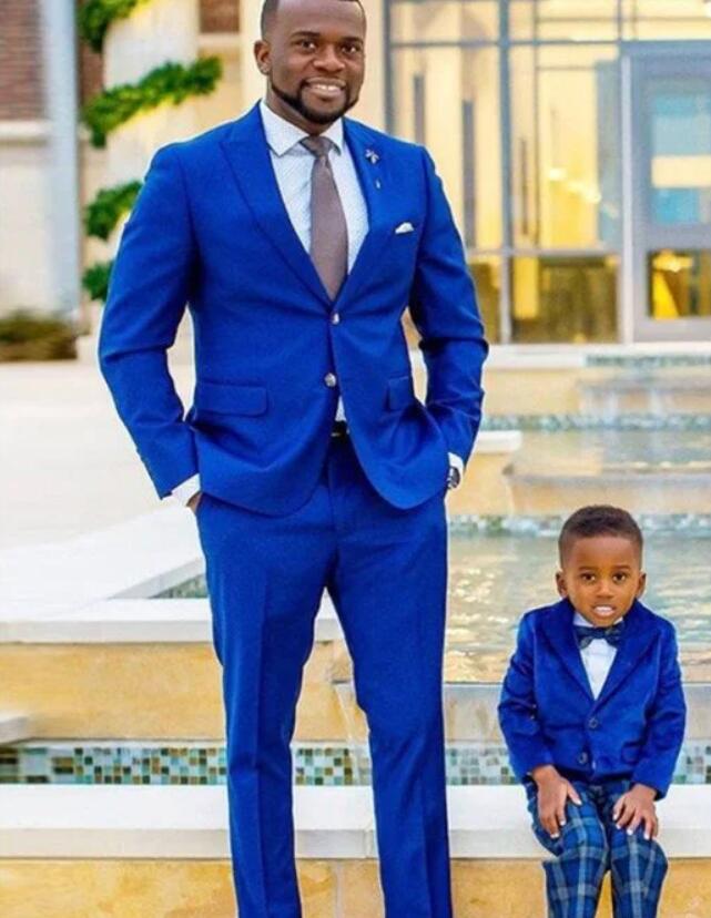 blue suit for men