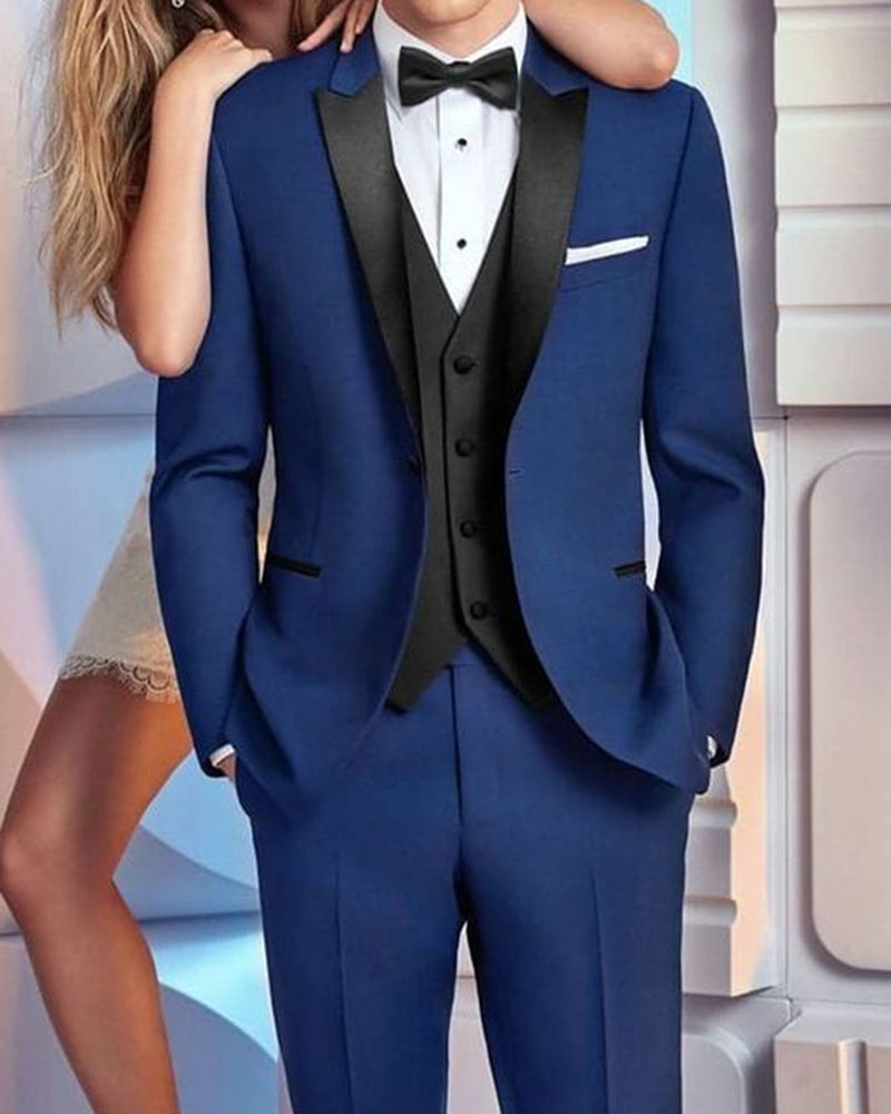 royal blue prom tuxedo