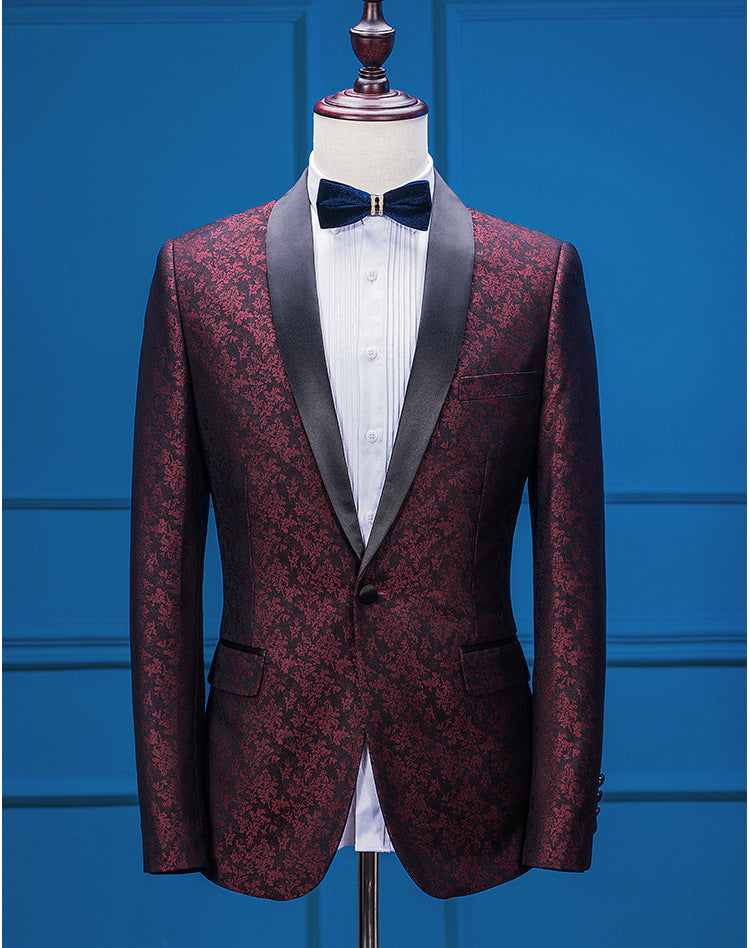 Print Prom Suit