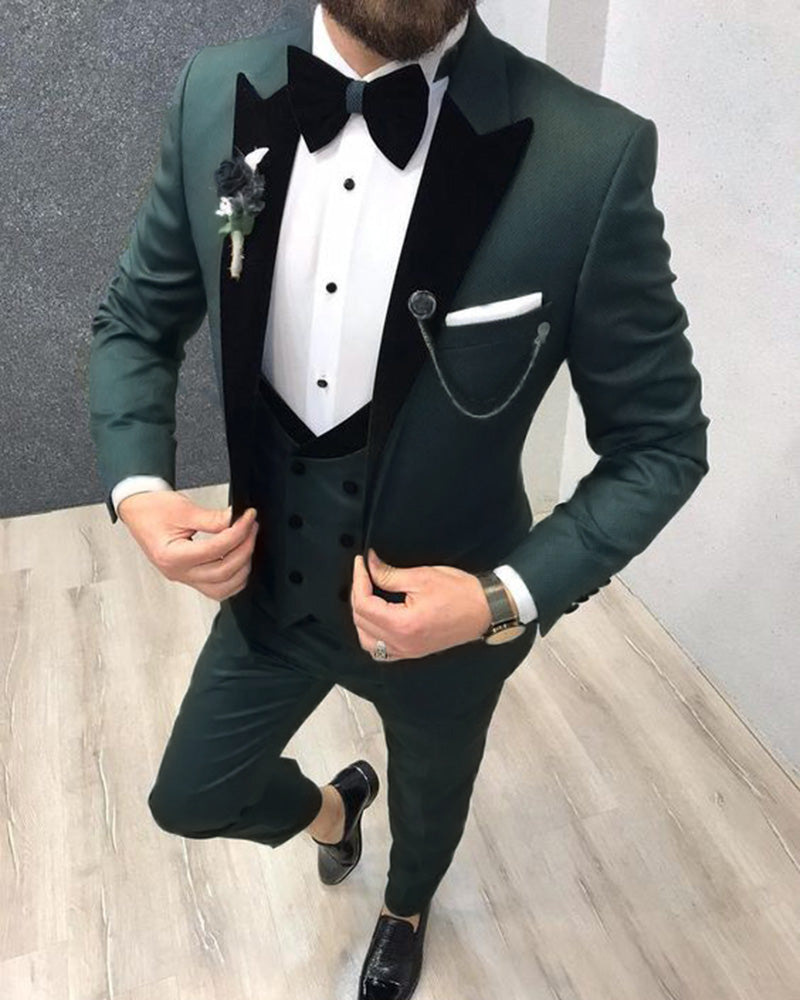 Olive green clearance wedding suit