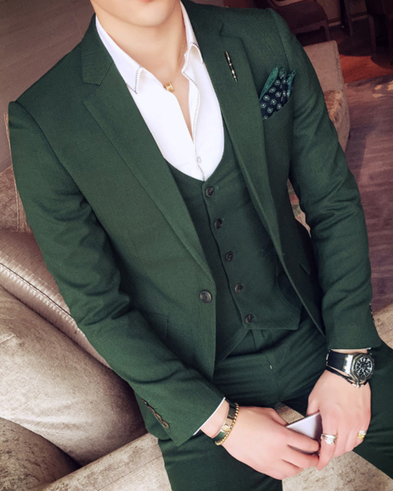 Update more than 165 green colour suit men super hot