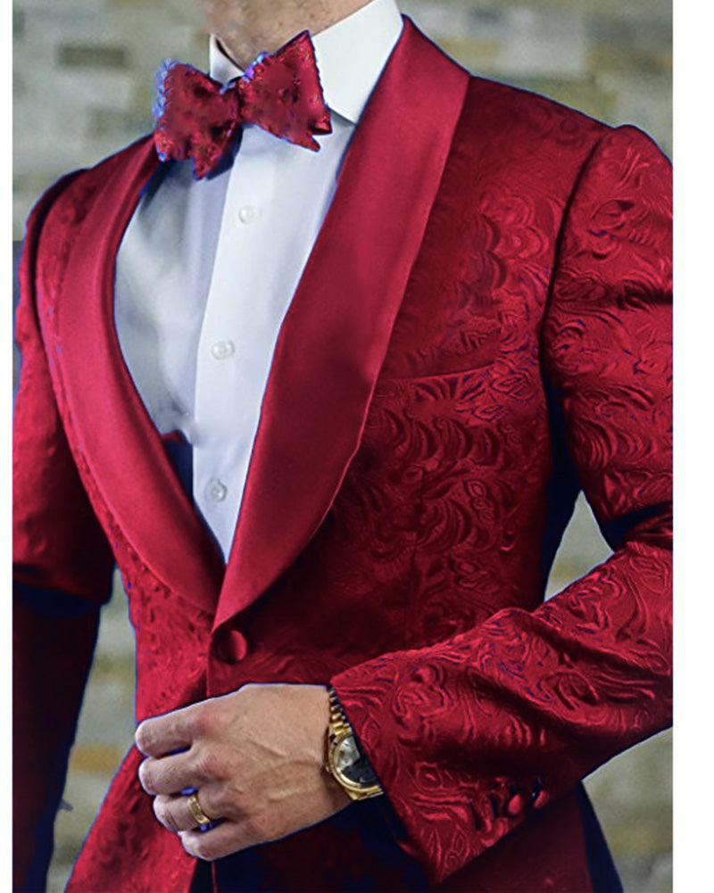CB05161 Slim Fit Royal Blue Wedding Suits Blazer for Men Groom Wedding ...