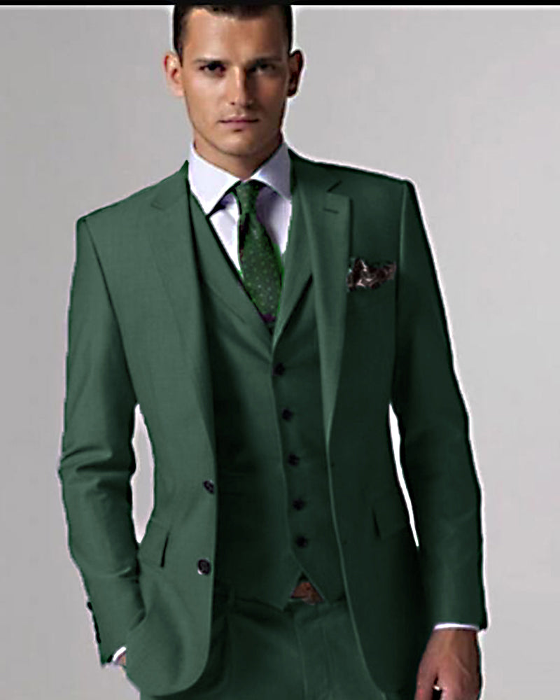 CB9951 Tailor Made Multi Color Groom Tuxedos Formal Prom Suit Wedding ...