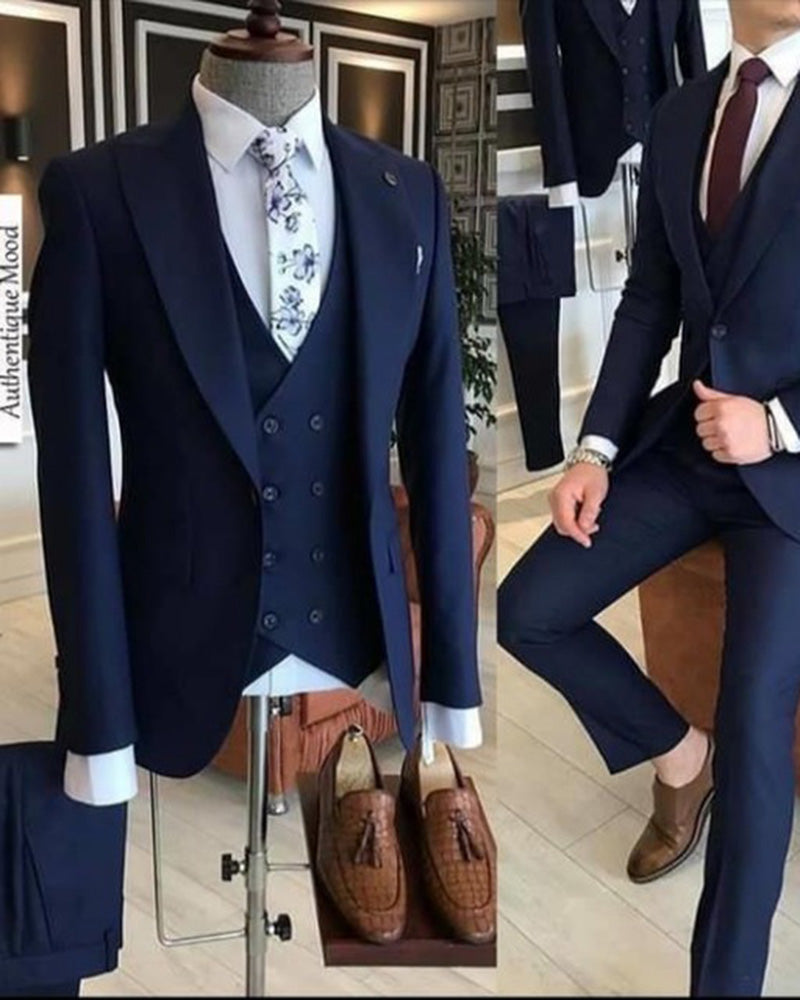 Stylish Men's Wedding Suits | Blue suit wedding, Wedding suits men, Wedding  suits groom