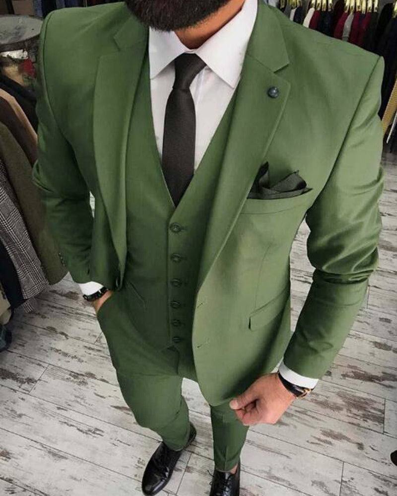 Emerald Green Prom Suits